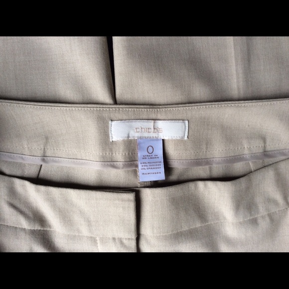Chico's Crop Cuffed Dress Pants Size 0 - Picture 4 of 4